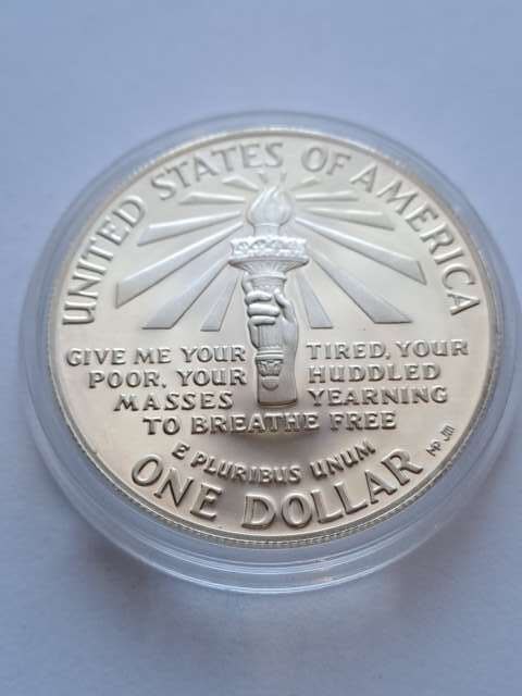 USA Dollar Statua 1986 r