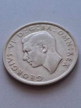 Wielka Brytania 1/2 Crown Jerzy VI 1938 r