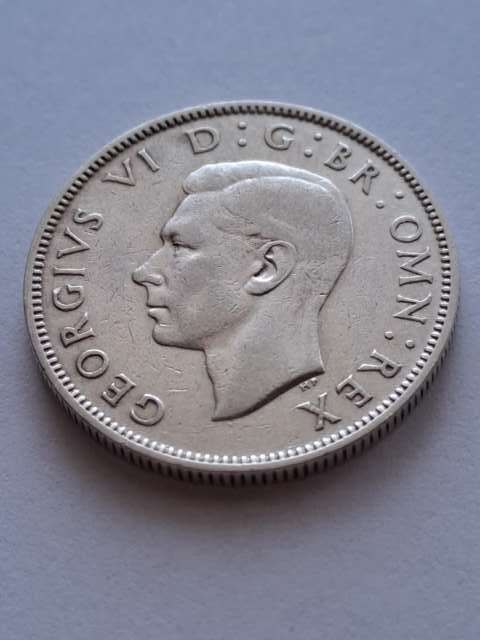 Wielka Brytania 2 Szylingi Jerzy VI 1944 r