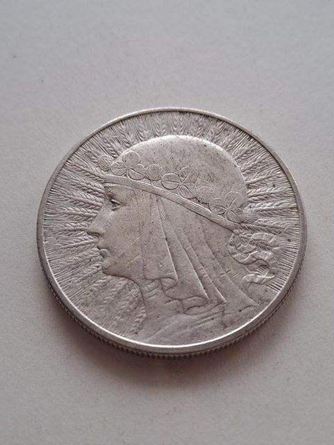 10 zł Głowa Kobiety 1932 r b/z