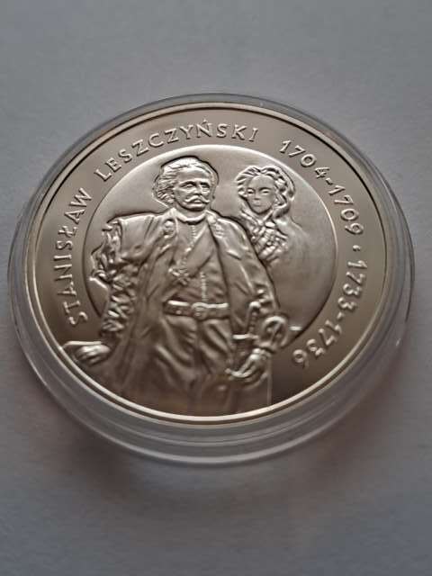 10 zł Stanisław Leszczynski Półpostac 2003 r