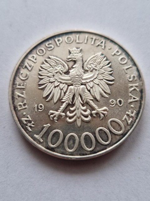100 tys Solidarnosc typ A 1990 r