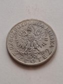 2 zł Głowa Kobiety 1933 r