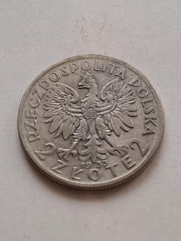 2 zł Głowa Kobiety 1933 r