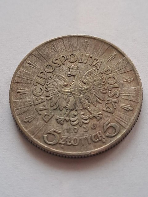 5 zł Józef Piłsudski 1936 r