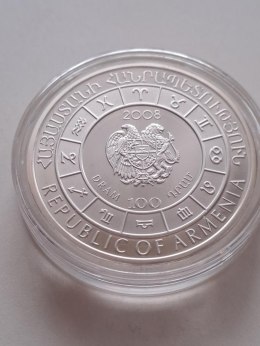 Armenia 100 Dram Lew 2008 r