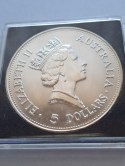 Australia 5 Dolarów Kookaburra 1990 r