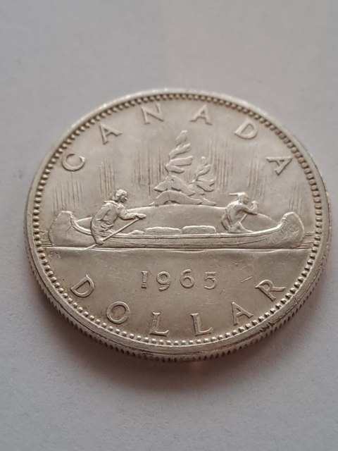 Kanada 1 dolar Elżbieta II 1965 r