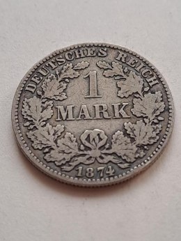 Niemcy 1 Marka Wilhelm I 1874 r B