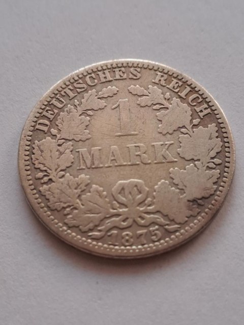Niemcy 1 Marka Wilhelm I 1875 r A