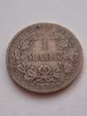 Niemcy 1 Marka Wilhelm I 1876 r A