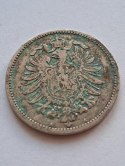 Niemcy 1 Marka Wilhelm I 1876 r A