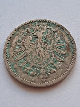 Niemcy 1 Marka Wilhelm I 1876 r A