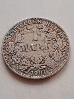 Niemcy 1 Marka Wilhelm I 1901 r A