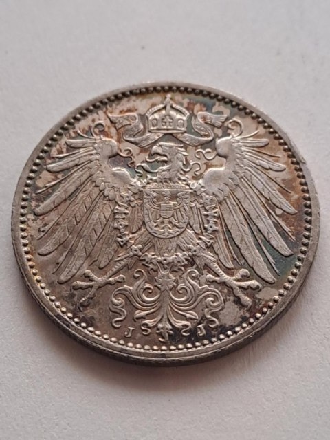 Niemcy 1 Marka Wilhelm I 1914 r J