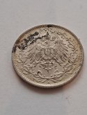Niemcy 1/2 Marki Wilhelm II 1915 r A
