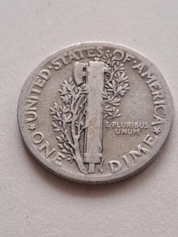 USA 10 Centów Mercury 1935 r