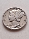 USA 10 Centów Mercury 1939 r