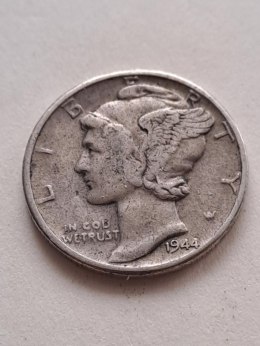 USA 10 Centów Mercury 1944 r