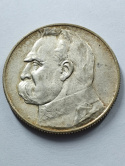 5 zł Józef Piłsudski 1938 r rzadszy 5 zł Józef Piłsudski 1938 r rzadszy