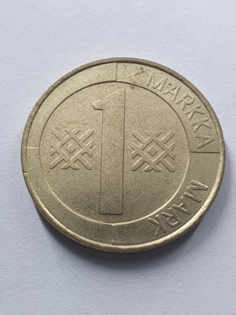 Finlandia 1 Marka 1997 r Finlandia 1 Marka 1997 r