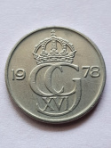 Szwecja 50 Ore 1978 r Szwecja 50 Ore 1978 r
