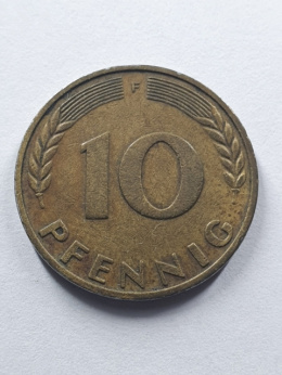 Niemcy 10 Pfennig 1950 r F