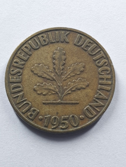 Niemcy 10 Pfennig 1950 r F