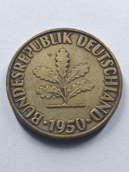 Niemcy 10 Pfennig 1950 r G
