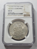 100 zł Mieszko i Dąbrówka 1966 r NGC MS 64 100 zł Mieszko i Dąbrówka 1966 r NGC MS 64
