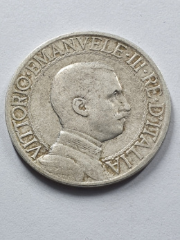 Włochy 1 Lir Emanuel III 1909 r