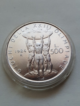 Włochy 500 Lirów 1984 r