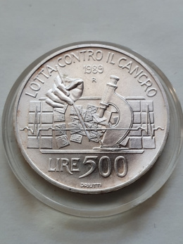 Włochy 500 Lirów 1989 r