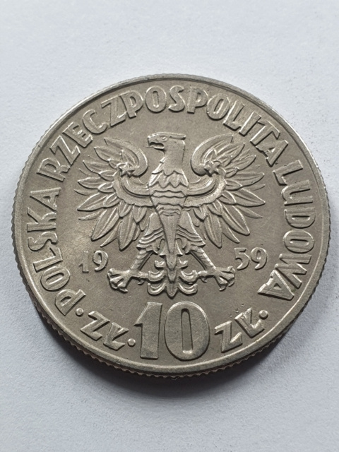 10 zł Mikołaj Kopernik 1959 r 10 zł Mikołaj Kopernik 1959 r