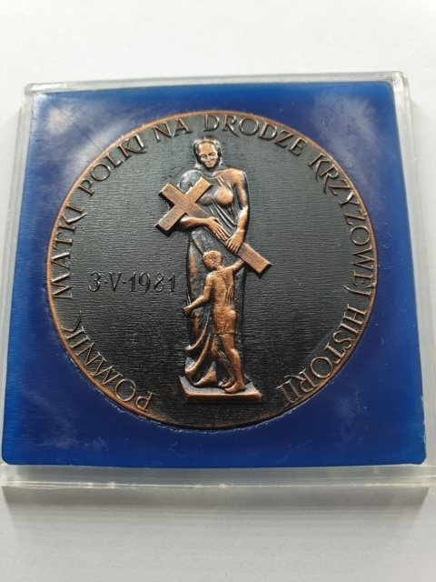 Medal Pomnik Matki Polki na Drodze Krzyżowej Medal Pomnik Matki Polki na Drodze Krzyżowej