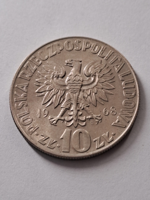 10 zł Mikołaj Kopernik 1968 r 10 zł Mikołaj Kopernik 1968 r