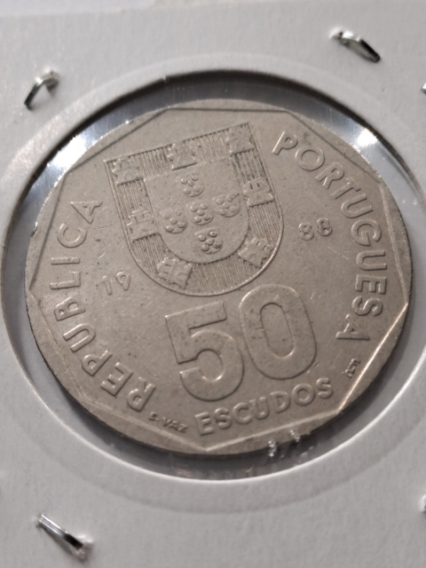 Portugalia 50 escudo 1988 r Portugalia 50 escudo 1988 r