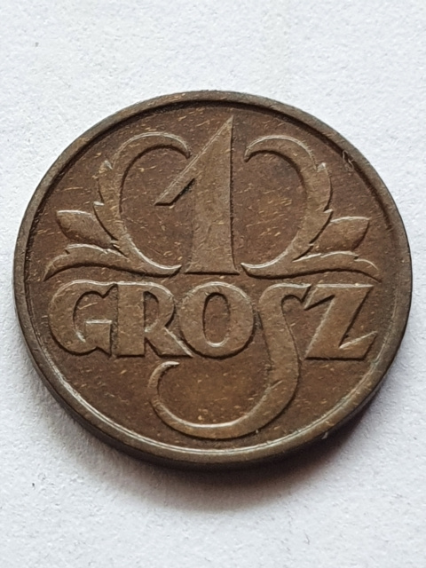 1 Grosz II RP 1928 r 1 Grosz II RP 1928 r