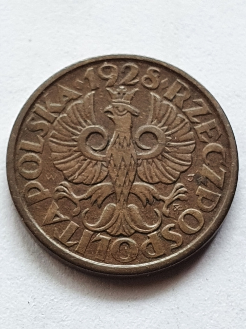1 Grosz II RP 1928 r 1 Grosz II RP 1928 r