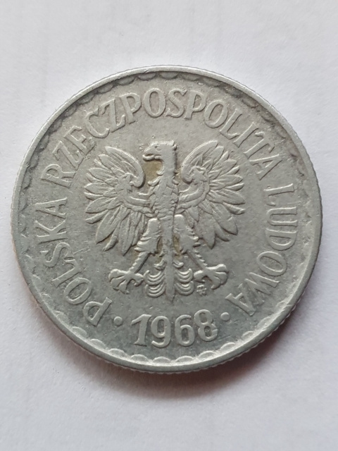 1 złoty 1968 r 1 złoty 1968 r