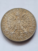 10 zł Głowa Kobiety 1932 r znak 10 zł Głowa Kobiety 1932 r znak