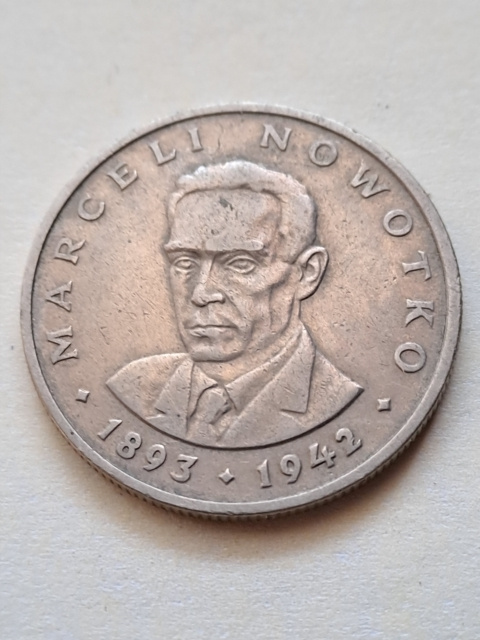 20 zł Marceli Nowotko 1976 r 20 zł Marceli Nowotko 1976 r