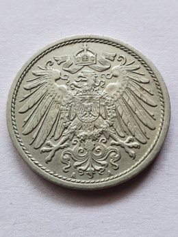Niemcy 10 Pfennig Wilhelm II 1908 r A