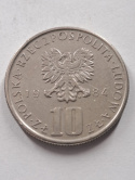 10 zł Bolesław Prus 1984 r 10 zł Bolesław Prus 1984 r
