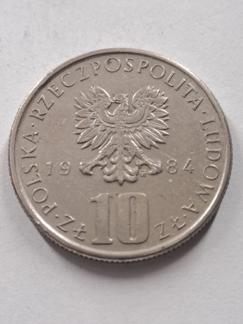10 zł Bolesław Prus 1984 r 10 zł Bolesław Prus 1984 r