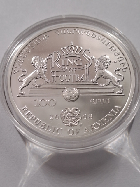 Armenia 100 Dram Eusebio 2008 r Armenia 100 Dram Eusebio 2008 r