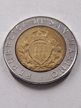 San Marino 500 Lirów 1987 r