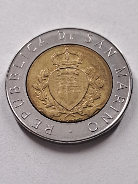 San Marino 500 Lirów 1987 r San Marino 500 Lirów 1987 r