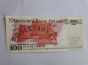 Banknot 100 zł Ludwik Waryński 1988 r seria TP Banknot 100 zł Ludwik Waryński 1988 r seria TP