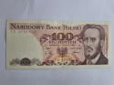 Banknot 100 zł Ludwik Waryński 1988 r seria SU Banknot 100 zł Ludwik Waryński 1988 r seria SU
